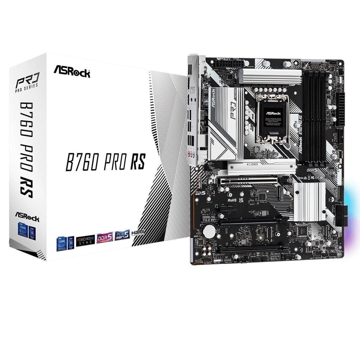 Материнская плата ASRock B760 PRO RS (B760_PRO_RS) arzon