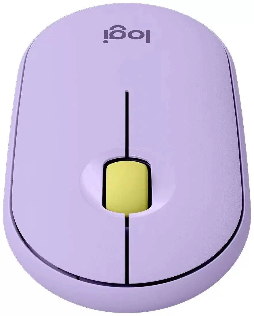 Мышь Logitech Pebble M350 Wireless Mouse LAVENDER LEMONADE arzon