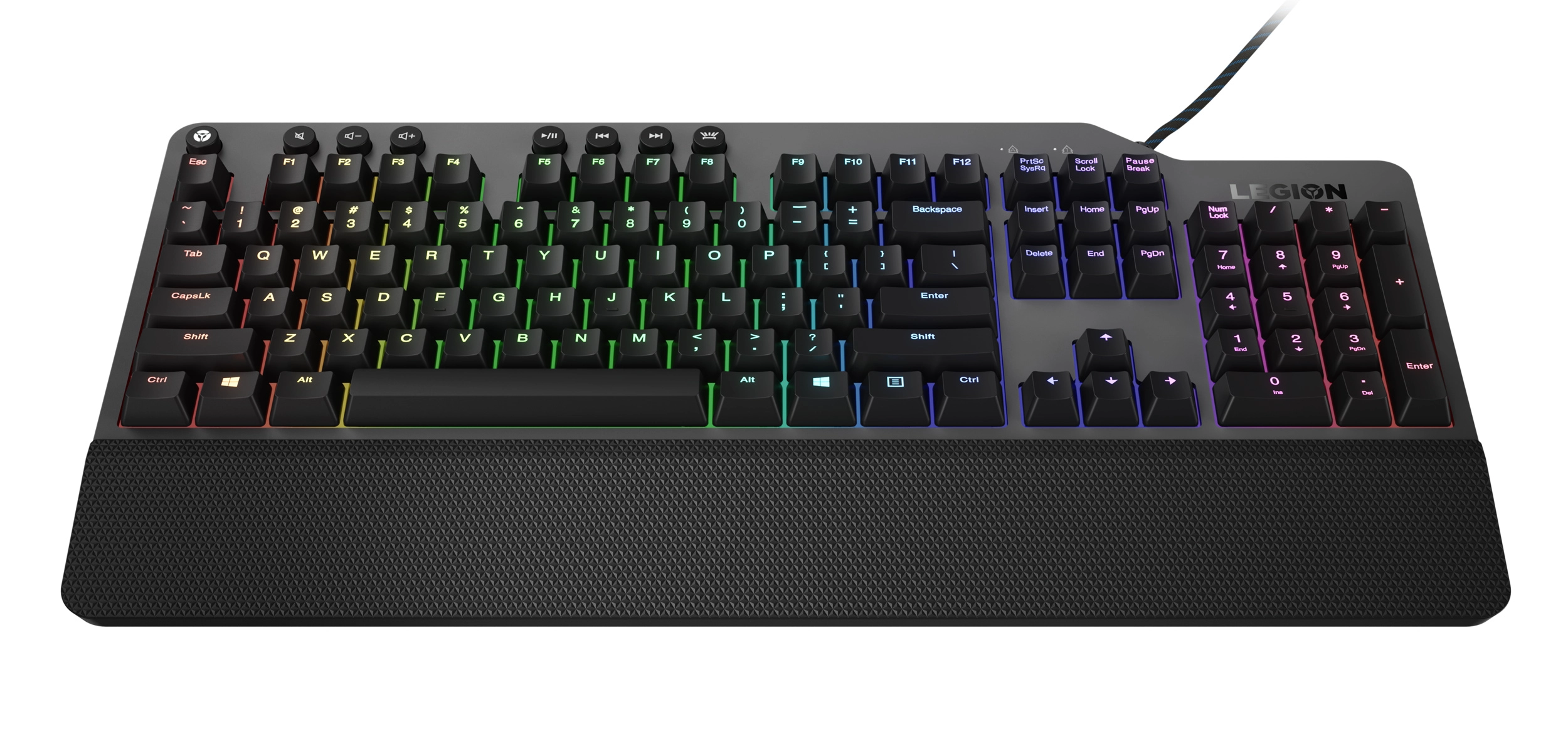 Lenovo Legion K500 RGB mexanik kalitli o'yin klaviaturasi - rasm №3 Lenovo Legion K500 RGB mexanik kalitli o'yin klaviaturasi arzon