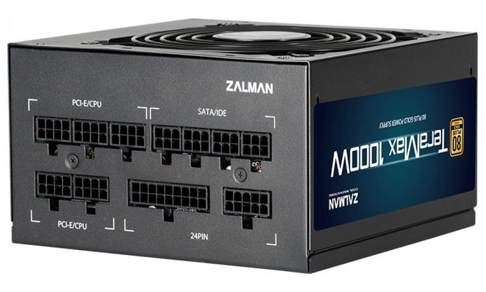 Блок питания Zalman Power supply TeraMax 1000-TMX (1000W), 100-240VAC, 90%, 80+ Gold недорого
