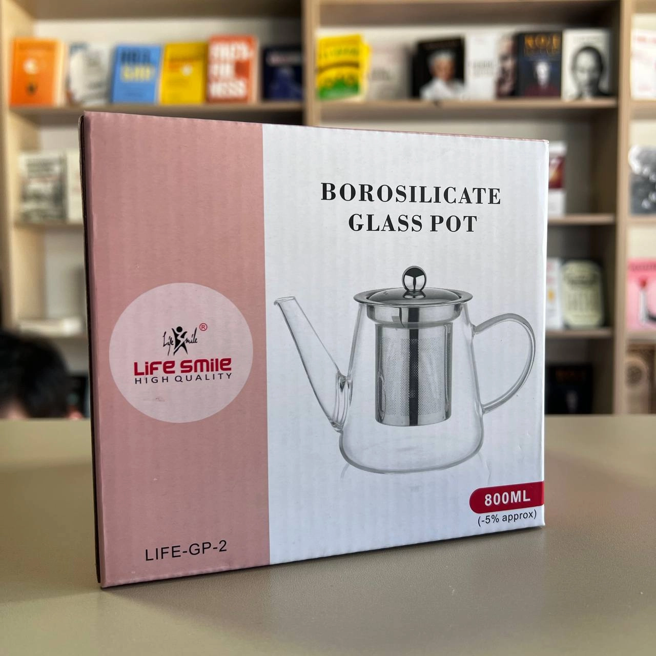 800 ml.li Life smile shisha choynagi (Dizayn 1) O'zbekistonda