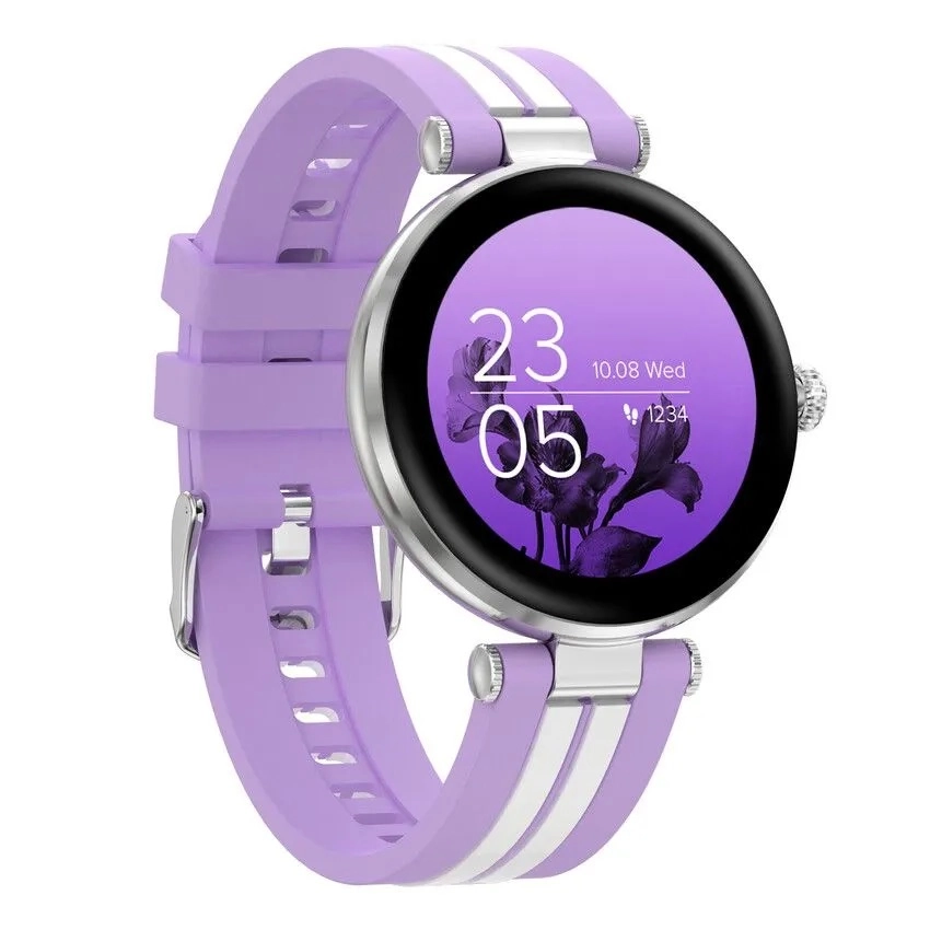 Смарт часы Canyon Semifreddo SW-61 Silver-Lavender + Внешний аккумулятор Canyon CNE-CPB1009W недорого
