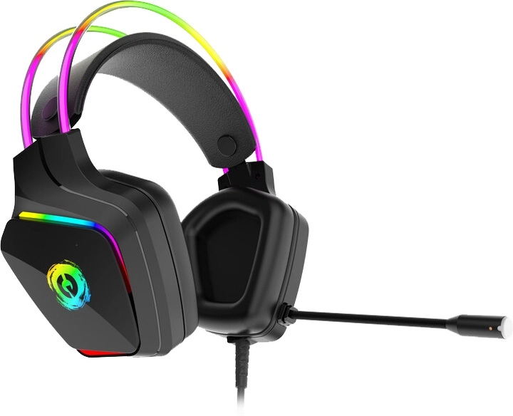 Гарнитура Canyon Darkless GH-9A Gaming 3.5 мм RGB Black недорого