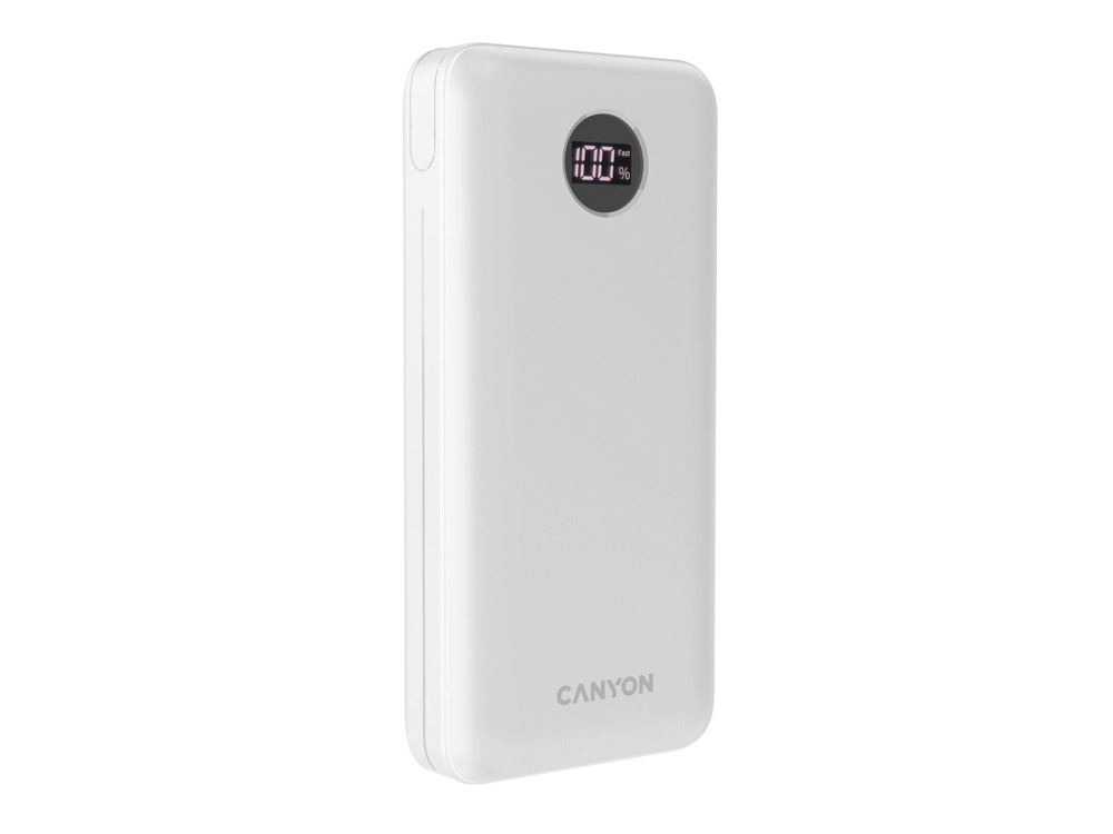 Внешний аккумулятор Canyon PB-2002 белый 20000 mAh недорого