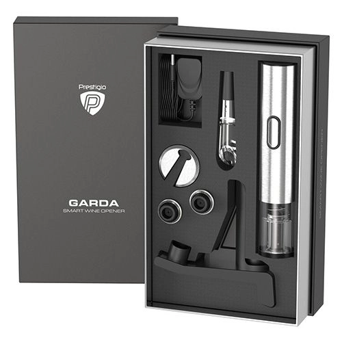 Умный штопор Prestigio Garda Smart Wine Opener Silver PWO105SL недорого