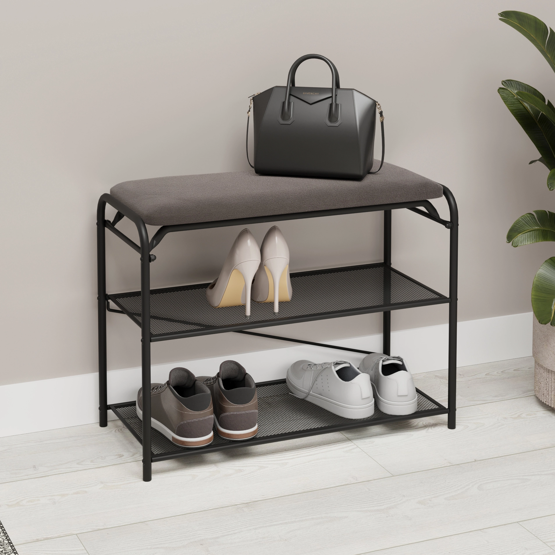 Подставка для обуви "Гранада 23" Черный arzon