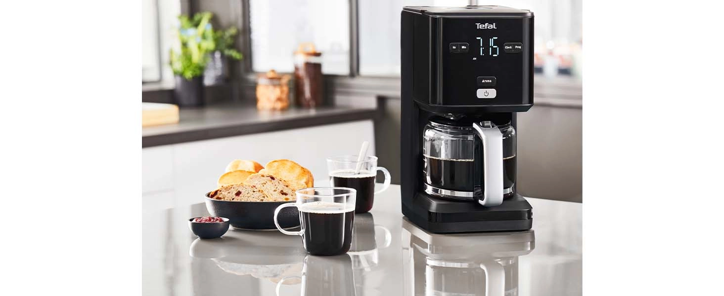 Кофеварка Tefal smart light CM600840 arzon