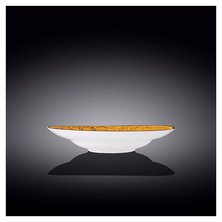 Тарелка глубокая Wilmax 25,5 см WL-667427/A (Желтый) недорого