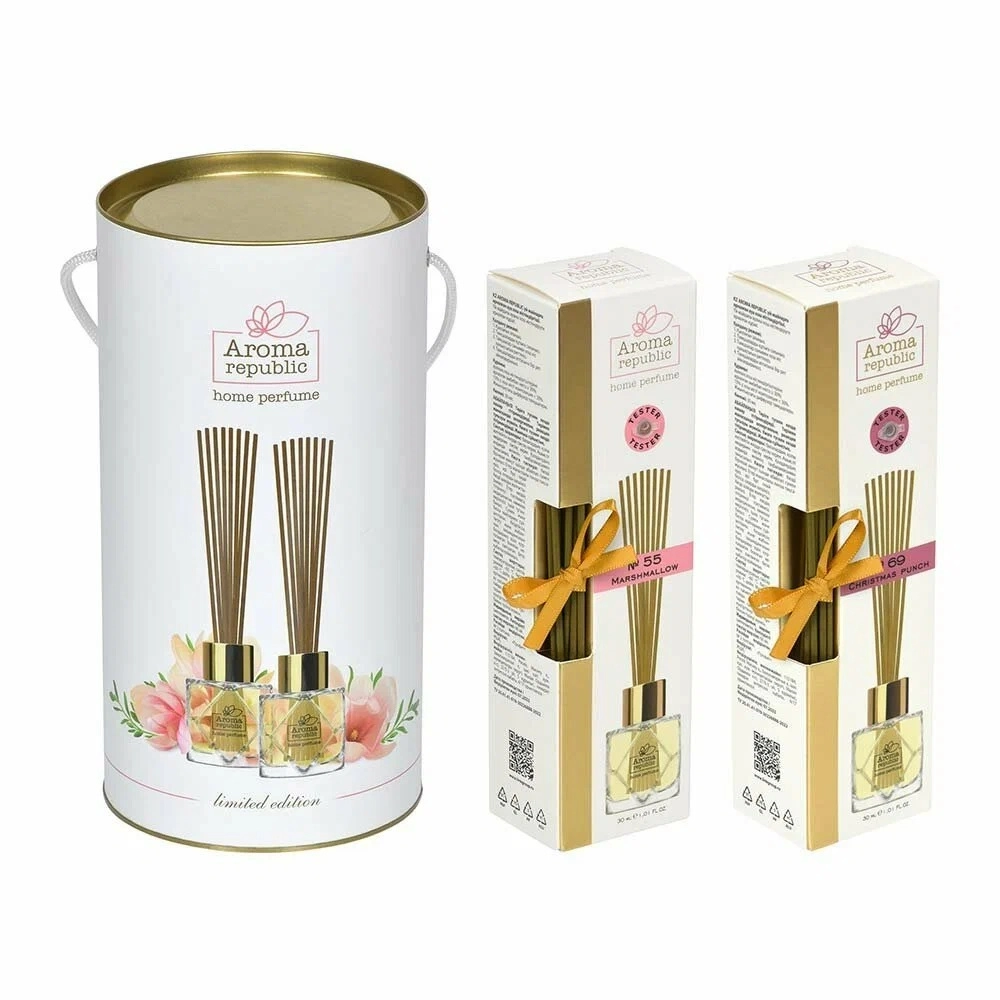 Подарочный набор Aroma Republic №2 Selective Edition (2 шт по 30 мл - №55 №69) в тубусе недорого