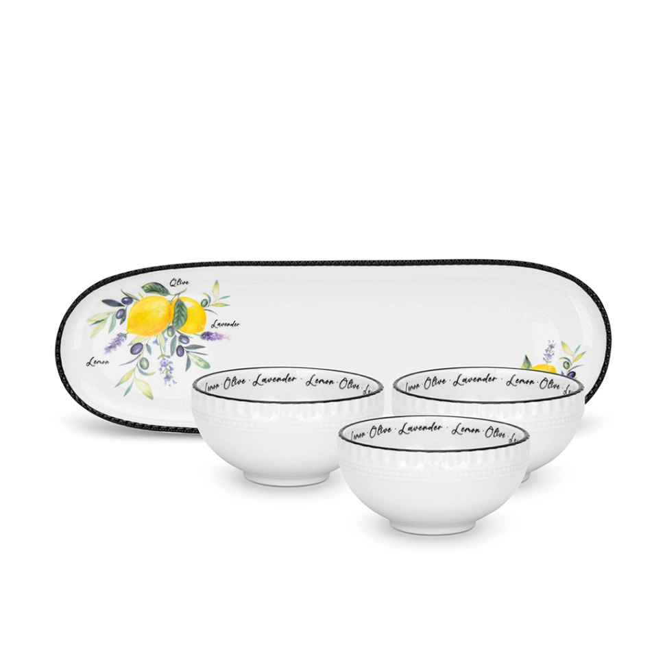 Набор соусников на подставке Fissman Provence 4 пр 13627 недорого