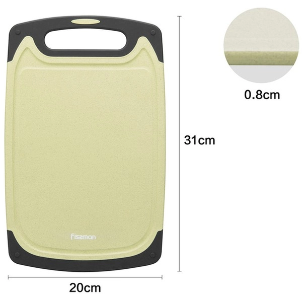 Доска разделочная Fissman 31x20x0,8 см (пластик+ТПР) 8021 недорого