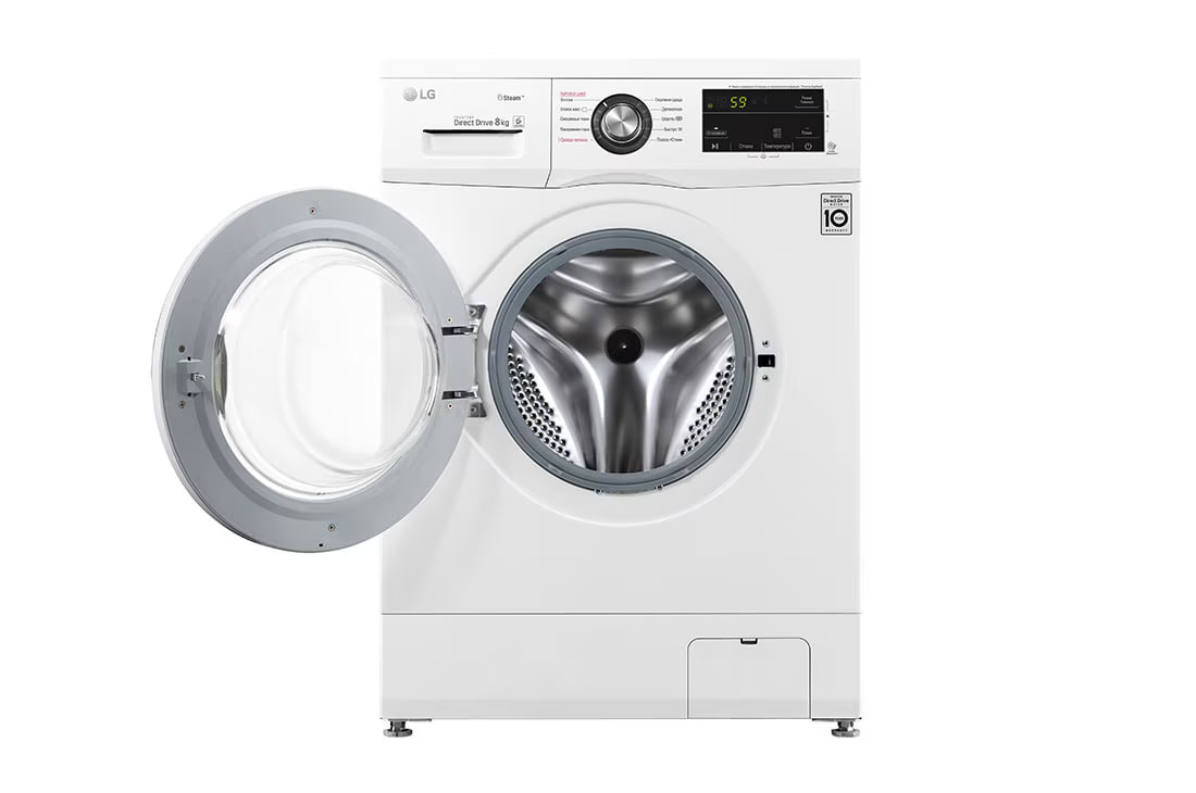LG F4J3TS2W Inverter 8 Kg (SpaSteam) kir yuvish mashinasi arzon