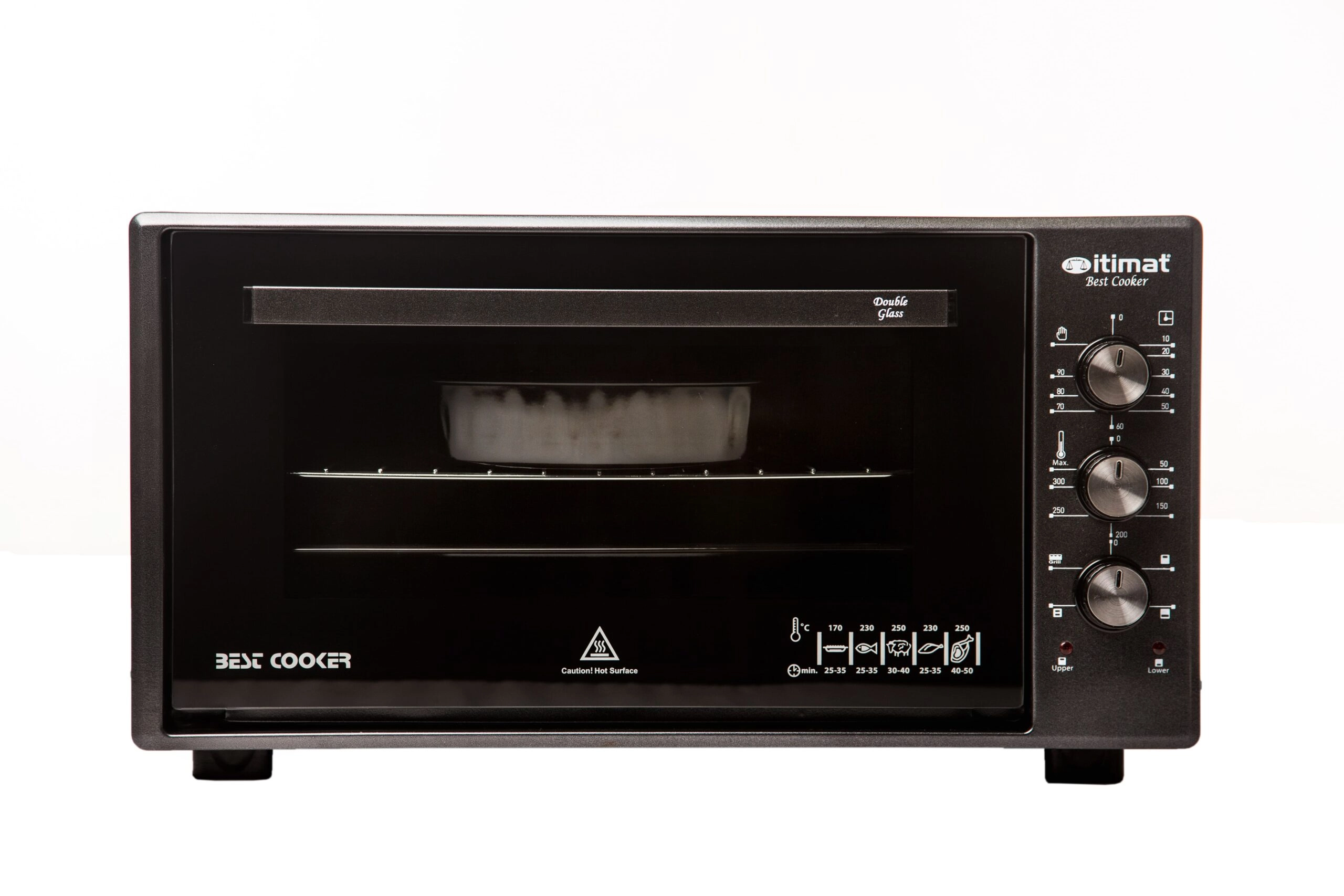 Мини-печь Itimat I-28DCGL 45L (с грилем) Мокрый асфальт - rasm №3 Мини-печь Itimat I-28DCGL 45L (с грилем) Мокрый асфальт arzon