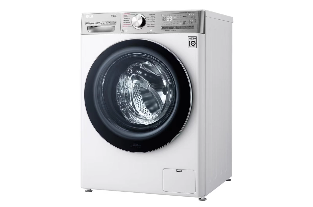Стиральная машина LG TW4V9RD9E (С сушкой 10,5/7 кг) - фото №3 Стиральная машина LG TW4V9RD9E (С сушкой 10,5/7 кг) недорого