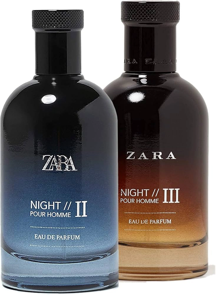 ZARA NIGHT POUR HOMME II + ZARA NIGHT POUR HOMME III 100мл - туалетна вода для мужчин недорого