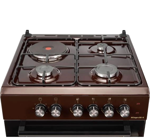 Artel Milagro 00-K V1 ГК jigarrang elektr+gaz plitasi arzon