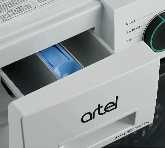Artel 6001 W Aero 6 Kg Kir yuvish mashinasi arzon