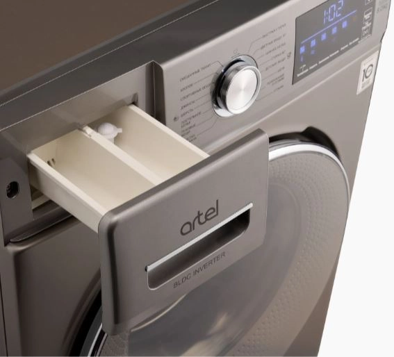 Стиральная машина Artel WF80K237DG 8 Кг Золотая - фото №6 Стиральная машина Artel WF80K237DG 8 Кг Золотая рассрочка