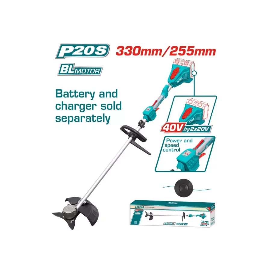 Аккумуляторный триммер TOTAL TSTLI20028 недорого