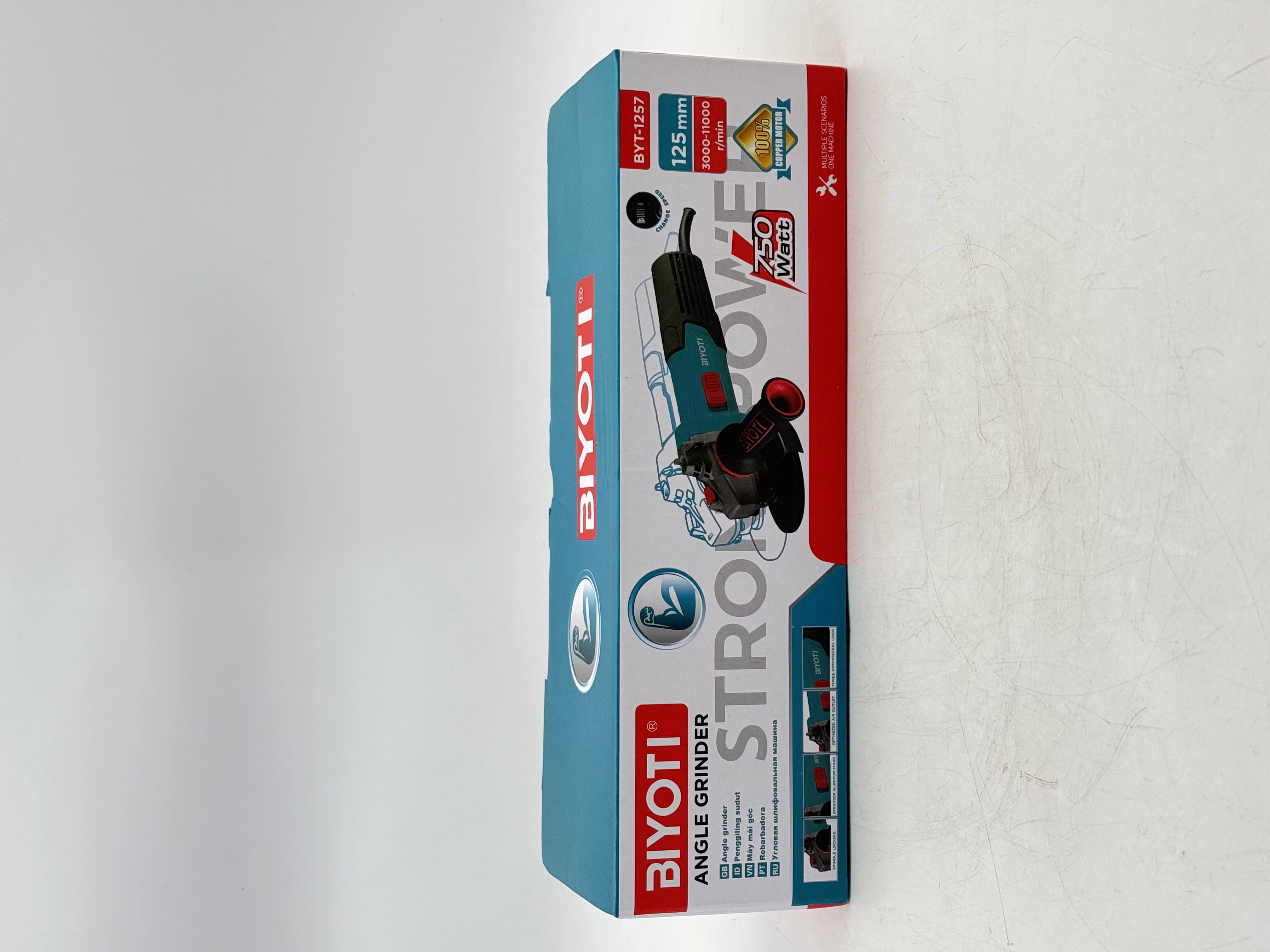 Угловая шлифовальная машина BIYOTI BYT-1257 (2-2512) недорого