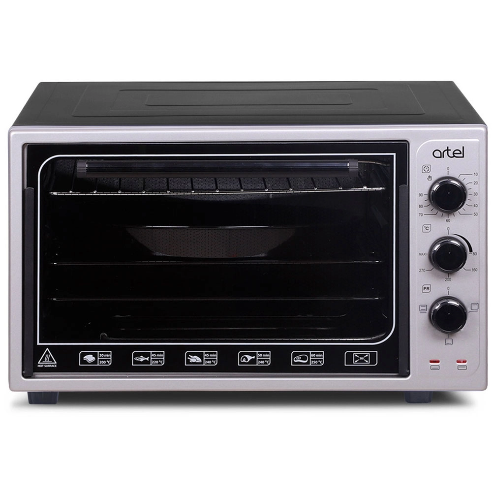 Mini-pech Artel MD-3618 E (Lampali) Kulrang-qora arzon