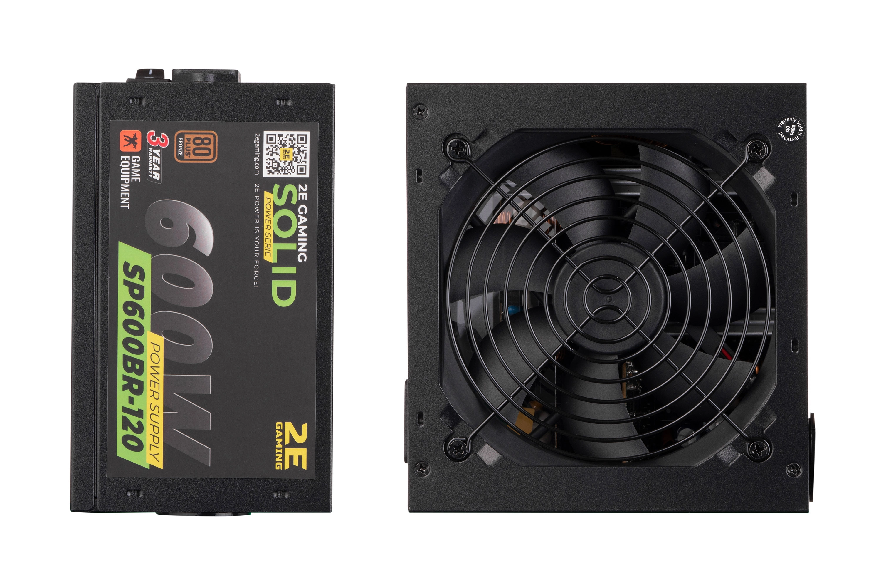 Блок питания 2E Gaming Power Supply SOLID (2E-SP600BR-120) недорого