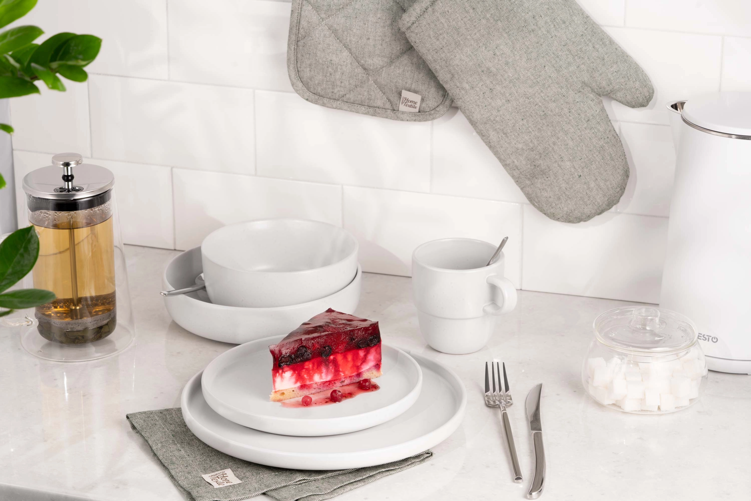 Набор обеденных тарелок ARDESTO Trento, 26,5 см, белые, керамика (6 шт) (AR2926TW_6) недорого