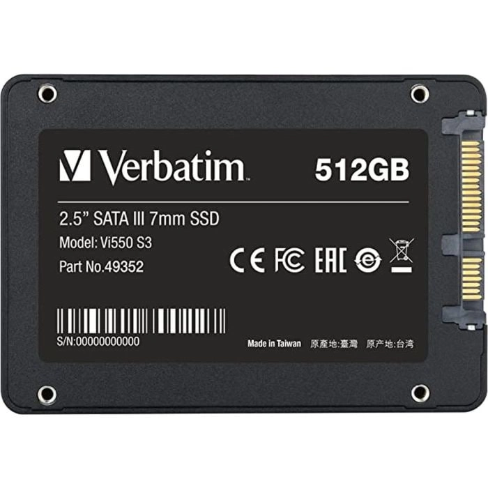 Жёсткий диск SATA SSD Verbatim 512GB купить