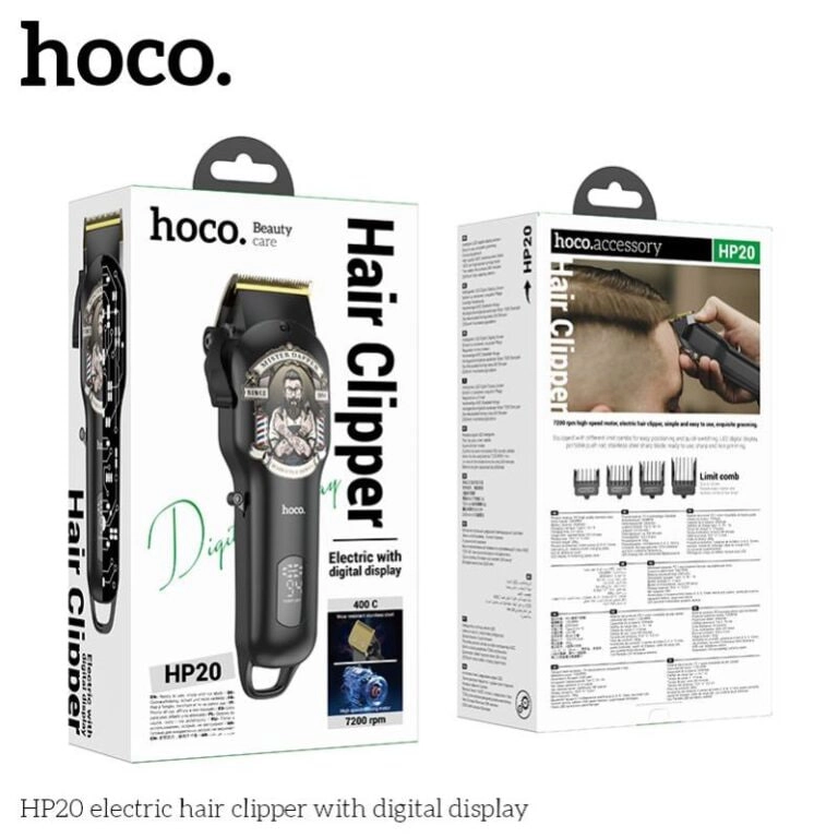 Машинка для стрижки волос HOCO HP20 с цифровым дисплеем в Узбекистане
