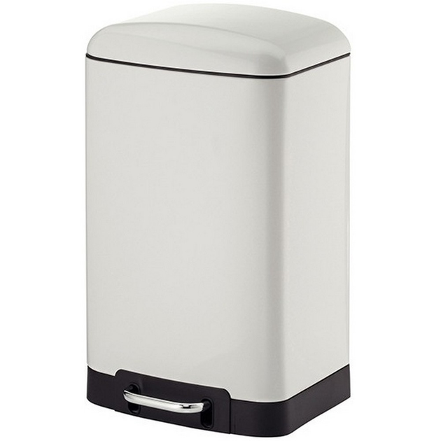 Ведро для мусора с педалью KELA Davino, белое, 12 л купить