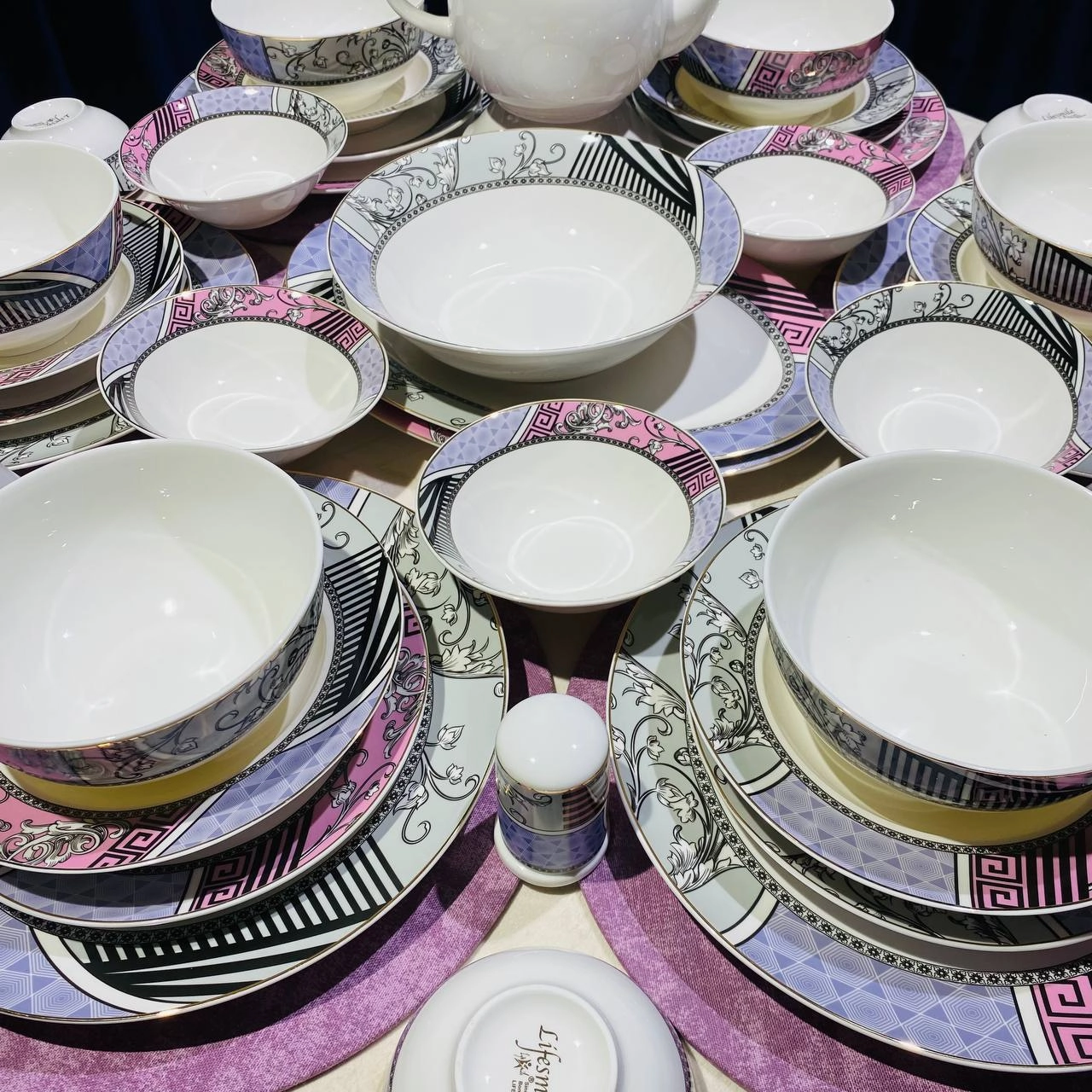 Столовый сервиз Lifesmile LIFE-MM-3 (44 пред.) доставка