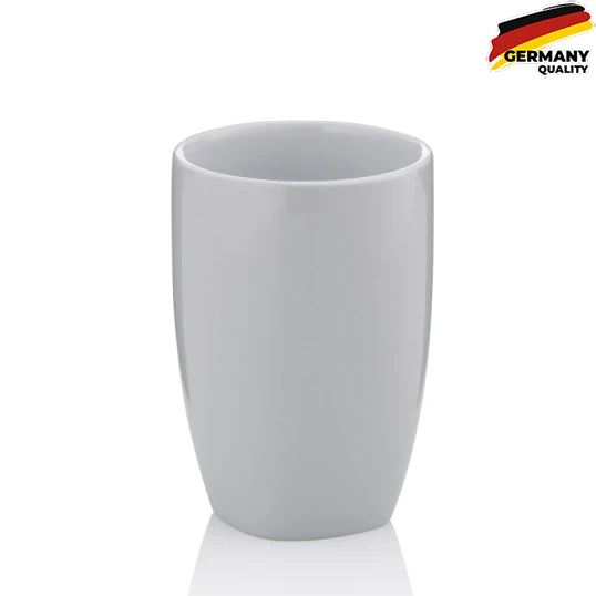 KELA Landora, kulrang tish tozalash uchun stakan, 10.5x7.5 sm 20406 sotib olish