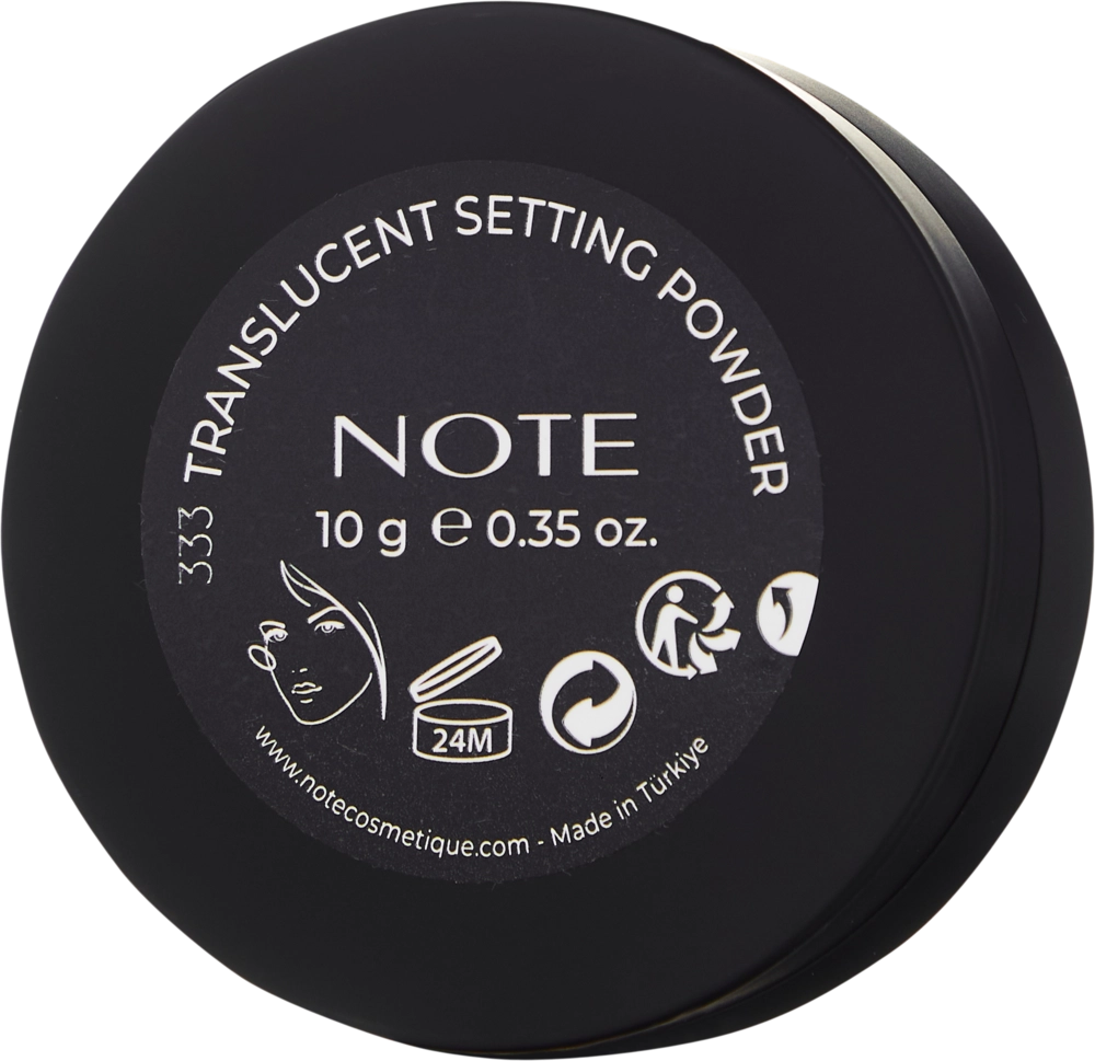 NOTE TRANSLUCENT SETTING POWDER (10 g) pardozni mustahkamlash uchun yuz upasi arzon