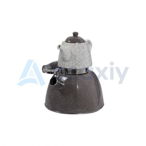 Чайник двухэтажный (турецкий) от Life Smile (квадрат) в Узбекистане