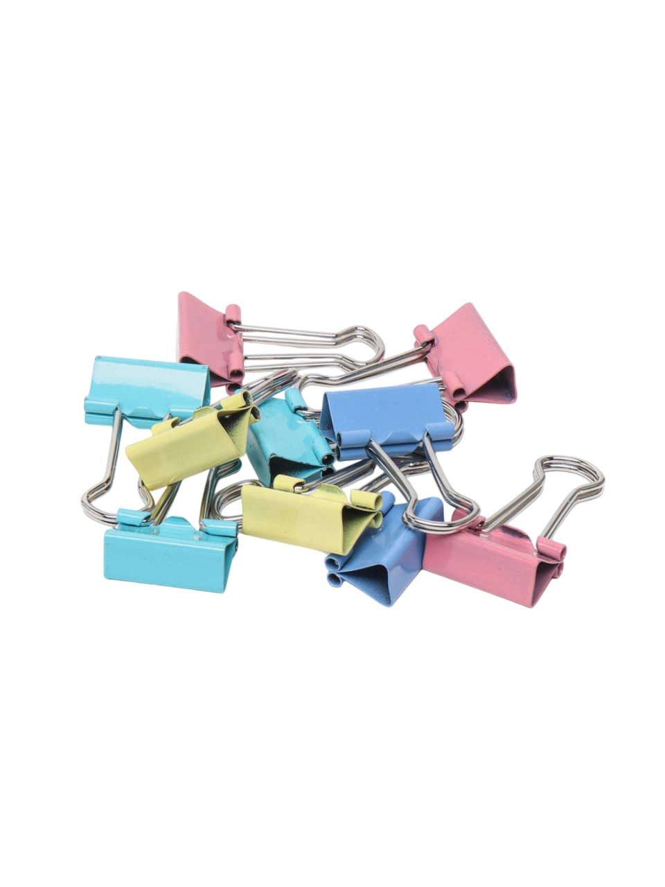 Зажим для бумаги, цветной, размер 32мм купить