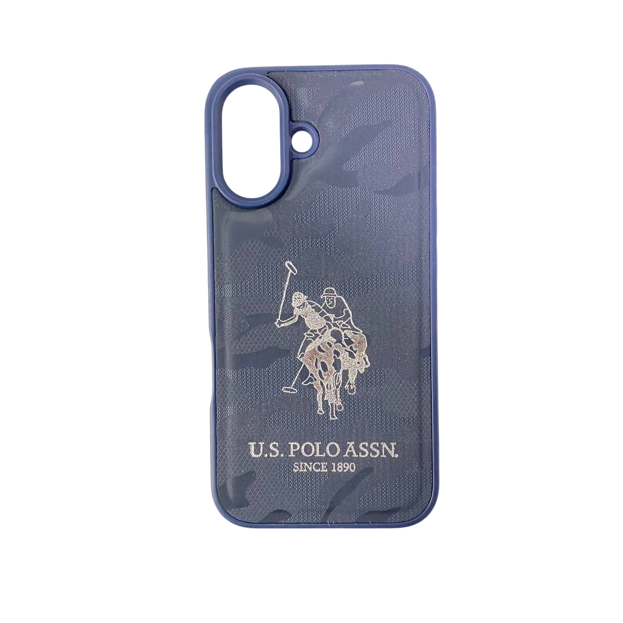 Чехол для iPhone 16 Santa Barbara Polo синий недорого
