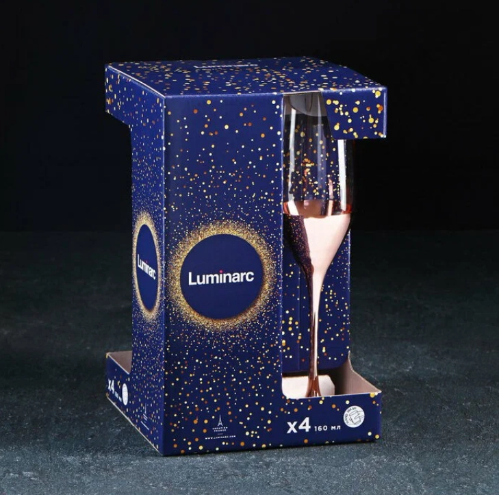 Stakanlar to'plami Luminarc Celeste Electric Cooper 160 ml 4 dona (O0082) - rasm №5 Stakanlar to'plami Luminarc Celeste Electric Cooper 160 ml 4 dona (O0082) onlayn