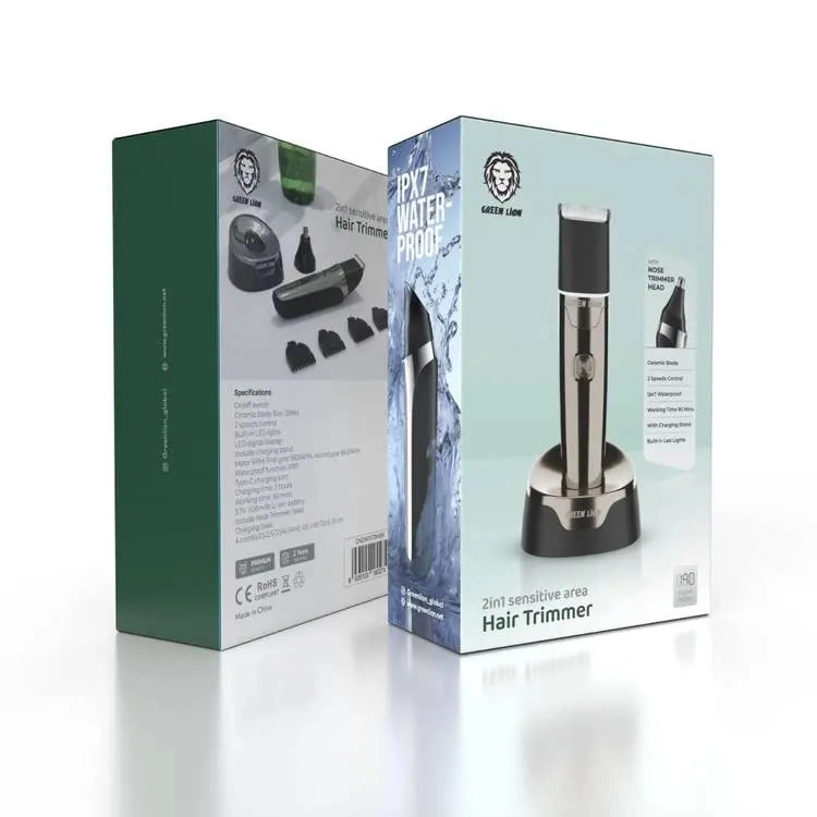 Green Lion Sensitive Area Hair Trimmer 2 in 1 600mAh trimmeri onlayn