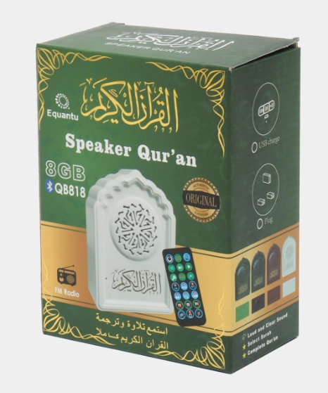 Портативная колонка Equatu Speaker Quran QB818 (Black, White) цена