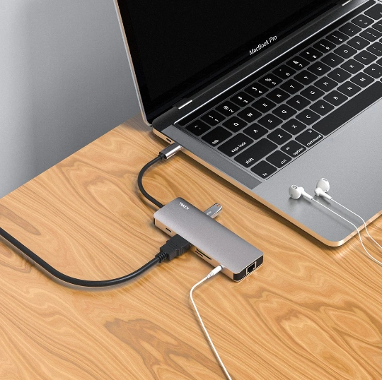 Многофункциональный адаптер Jcpal USB-C 9-Port Hub рассрочка
