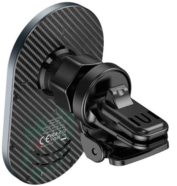 Автомобильный держатель с беспроводной зарядкой Hoco CA91 Magic рассрочка