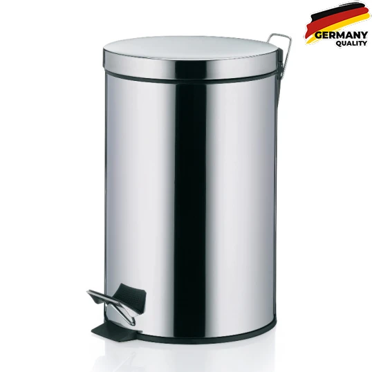 Ведро для мусора KELA Nila, серебристое, 12 л купить