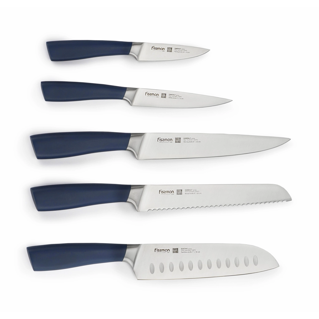Набор ножей 6 пр. в деревянной подставке FISSMAN, 2696 в Узбекистане