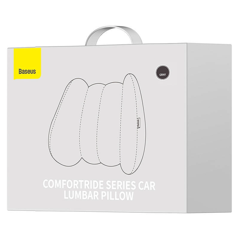 Baseus Car Lumbar Pillow CNYZ000013 kulrang avtomobil yostig'i - rasm №5 Baseus Car Lumbar Pillow CNYZ000013 kulrang avtomobil yostig'i onlayn