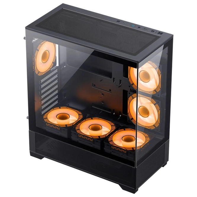 GameMax VISTA AB qora rangli kompyuter korpusi arzon