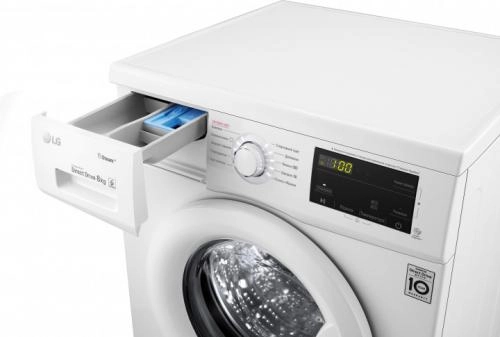 Стиральная машина LG F4J3TS0W (Белая) (Подача пара) 8 Кг характеристики