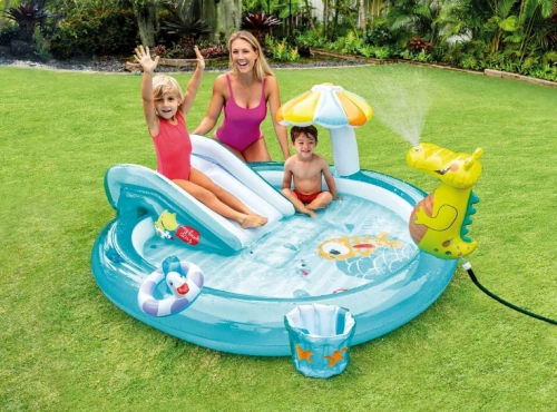 «Alligator» Intex 57165 shishiriladigan o‘yin markazi O'zbekistonda