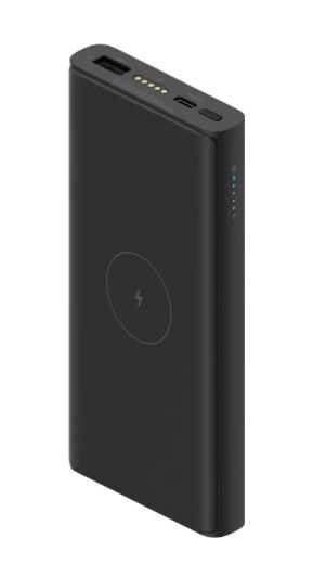 Внешний аккумулятор 2в1 с подставкой для беспроводной зарядки Xiaomi Wireless Power Bank & Dock 2in1 30W 10000mah Black (WPB25ZM, Черный) недорого