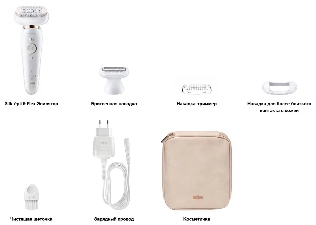 Эпилятор Braun 9002 Silk-epil 9 Flex SES характеристики