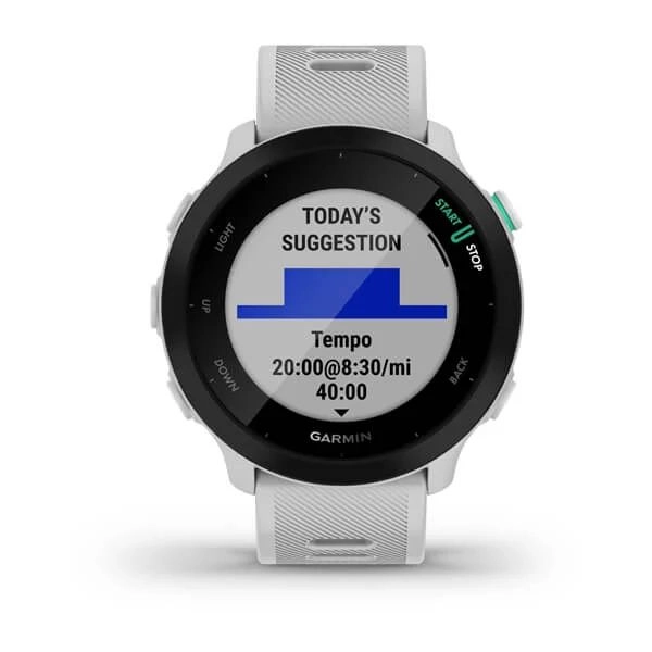 Смарт часы Garmin Forerunner 55 42 мм White характеристики